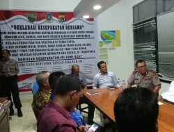 Deklarasi Papua Tanah Damai Juga Bergaung di Kabupaten Sarmi