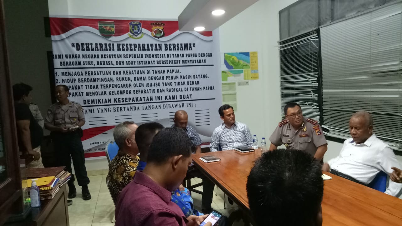 Deklarasi Papua Tanah Damai Juga Bergaung di Kabupaten Sarmi