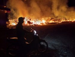 Kantor Lama Bupati Yalimo Dibakar OTK