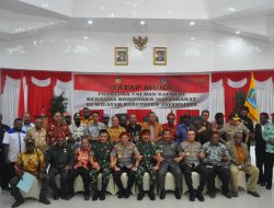 Kapolri dan Panglima TNI Tatap Muka Dengan Tokoh Pegunungan di Jayawijaya