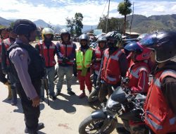 Polres Lanny Jaya Gelar Patroli Rutin Cegah dan Ciptakan Situasi Kamtibmas Kondusif