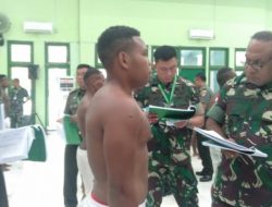 80 Persen OAP Dinyatakan Lulus Calon Bintara PK TNI AD Tahun 2019