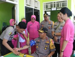 HKGB ke-67, Polda Bhakti Sosial Pelayanan Kesehatan Gratis di Keerom