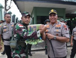 Kapolda Kunjungi Personil Perbatasan RI-PNG