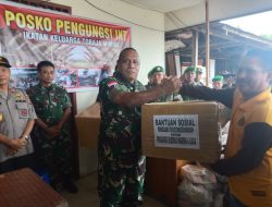 Pangdam XVII Cenderawasih Kunjungi Pengungsi Wamena di Timika