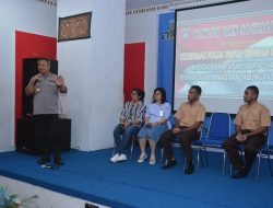 Pesan Dit Bimas Polda Papua Kepada Pelajar SMAN 5 Jayapura