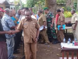Pemda Bersama Aparat Keamanan Lakukan Musyarawarat Pasca Insiden Pemalangan Sejumlah Kantor Dinas di Waropen