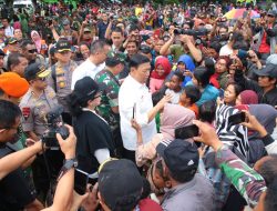 Rombongan Menkopolhukam Tinjau Pengungsi Wamena di Kodim