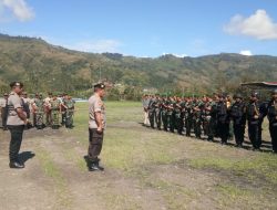 TNI dan Polri Gelar Apel Bersama, Jaga Kamtibmas Jelang Pelantikan Presiden