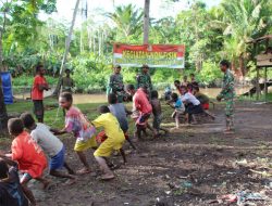 Tarik Tambang Ala Anak-Anak Kampung Kogir