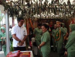 Dharma Pertiwi Kodam Cenderawasih Meriahkan Festival Kopi 2019