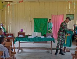 Ibadah Dan Bantuan Kasih TNI di Gereja JKI Abepura