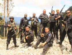 Brimob Wamena Rutin Gelar Patroli Jarak Jauh