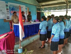 TNI Diberi Kehormatan Lantik TP PKK Desa di Distrik Samofadi