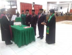 Ketua DPRD Kabupaten Jayapura Definitif Ditetapkan, Mathius Awoitauw : Diminta Jaga Nama Baik Partai, Jika Tidak Mampu Akan Diganti
