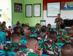 Ini Pesan Kasdim Kepada Danramil dan Babinsa Kodim Yapen Waropen