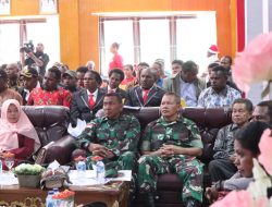 TNI Meriahkan Perayaan Natal dan HUT Kabupaten Puncak Jaya