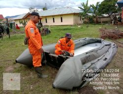 Seorang Kepala Kampung Dilaporkan Hilang, Tim Sar Wamena Lakukan Pencarian di Sungai Ibele