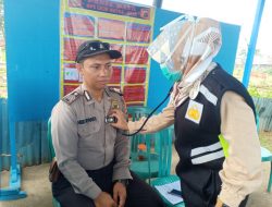 Urdokkes Polres Merauke Gelar Layanan Kesehatan Pada Personil TNI di Pos Pengamanan Operasi Lilin Matoa