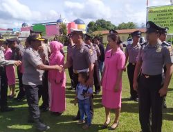 40 Personil Polres Jayawijaya Naik Pangkat