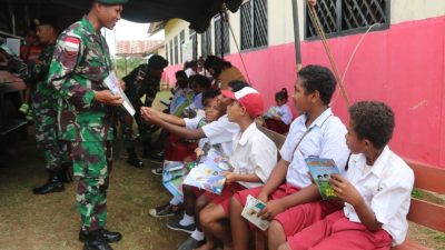 Ini Inovasi TNI Untuk Anak-anak di Kampung Kuller