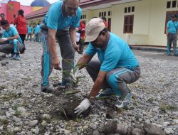 200 Persoil Polres Terlibat Lakukan Penghijauan