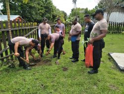 Peduli Penghijauan, Polri Tanam 5 Janid Pohon di Napan