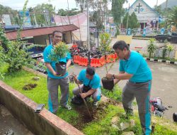 Peduli Penghijauan Polsek Japut Gelar Tanam Pohon
