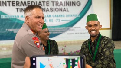 Kapolda Papua Paparkan Strategi Menangkal Radikalisme Saat Kegiatan IT LK II HMI Kota Jayapura