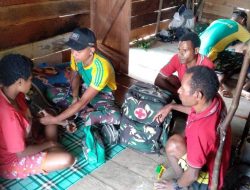 Di Perbatasan, TNI Gelar Pengobatan Door to Door