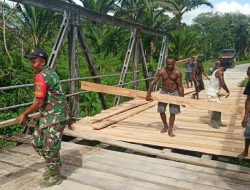 Ini Bentuk Kemanungalan TNI Kepada Masyarakat di Sentani