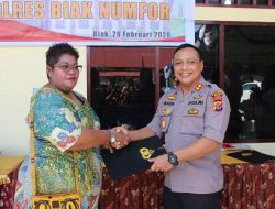 Polres Biak Numfor Resmikan Kantor Satu Atap Untuk Masyarakat