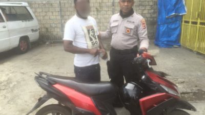 Kendarai Motor Hasil Curian, Seorang Pria Ditangkap