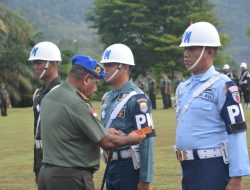 Pangdam Pimpin Upacara Gaktib dan Yustisi Polmil 2020