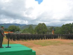 Pesan Pangdam Kepada 465 Siswa Dikmaba Over Load TA 2020