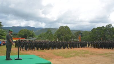 Pesan Pangdam Kepada 465 Siswa Dikmaba Over Load TA 2020