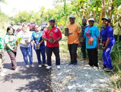 Jadikan Kampung Wisata, OPD dan Pemuda Tanam 300 Pohon di Ifar Besar