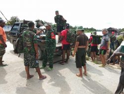 30 Personil Satgas TMMD Bertolak ke Kampung Epem