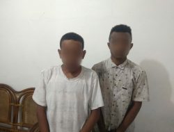 Dua Remaja Spesialis Curi Aki Mobil Ditangkap Polisi