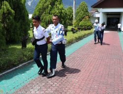 Personel Lanud Silas Papare Ikut Latihan Kesiapsiagaan Pengamanan VVIP