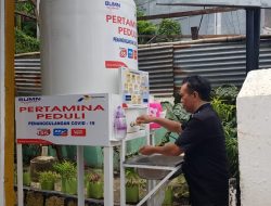 Pertamina Tambah Bantuan Tandon Air Cuci Tangan Untuk Cegah COVID-19 di Jayapura