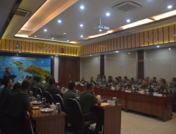 Pesan Pangdam Kepada Pimpinan dan Staf Makodam Cenderawasih Saat Pelaksanaan Wasrik