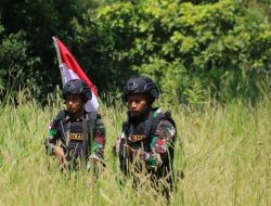 Satgas Pamtas Pos Kalwanggo Kembali Gelar Patroli Patro di Distrik Sotta