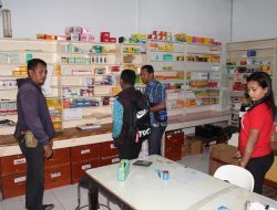 Cegah Penimbunan dan Mahal Harga Masker, Polres dan OPD Biak Sidak Apotik