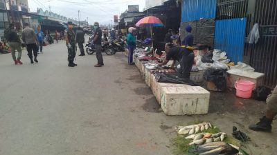 Tegakkan Instruksi Bupati, Aparat Gabungan Tertibkan Kota Wamena