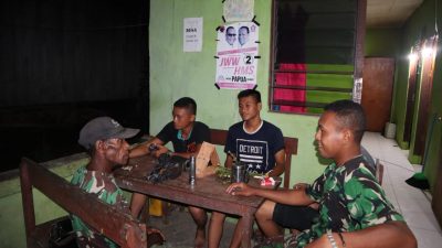 Kepala Kampung Sediakan Rumah Tinggal Bersama TMMD