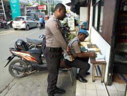 Tak Tertib Berlalu Lintas, 6 Personil Polresta Jayapura Ditilang Propam