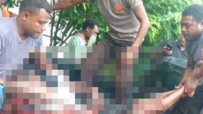 Dua Tsk Diringkus Polres Supiori Karena Sudah Menikam Dan Menghabisi Nyawa