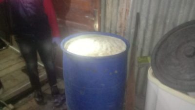 Patroli Aktivitas Masyarakat di Masa Pandemi Corona, Polisi Geledah Tempat Pembuat Miras Lokal