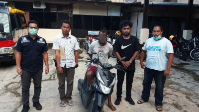 Pelaku Curanmor Ditangkap Tim Charli Saat Pesta Miras